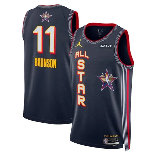 Jordan Jalen Brunson Trikot All Star 2025 Swingman Navy Für Herren Jordan Jalen Brunson Trikot All Star 2025 Swingman Navy Für Herren