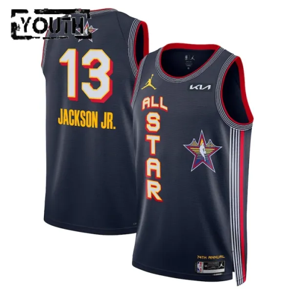 Jordan Jaren Jackson JR Trikot All Star 2025 Swingman Navy Für Kinder