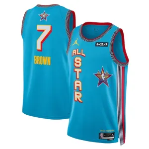 Jordan Jaylen Brown Trikot All Star 2025 Swingman Blau Für Herren