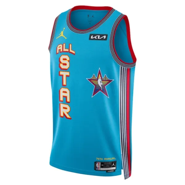 Jordan Jaylen Brown Trikot All Star 2025 Swingman Blau Für Herren