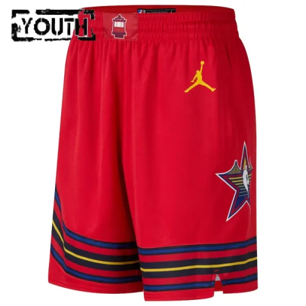 Jordan Shorts All Star 2025 Swingman Rot Für Kinder