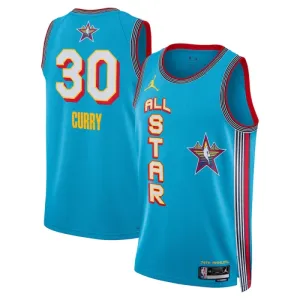Jordan Stephen Curry Trikot All Star 2025 Swingman Blau Für Herren