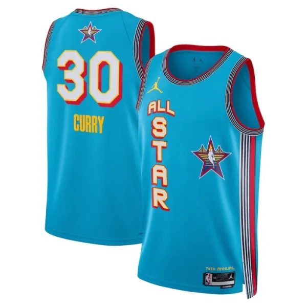 Jordan Stephen Curry Trikot All Star 2025 Swingman Blau Für Herren