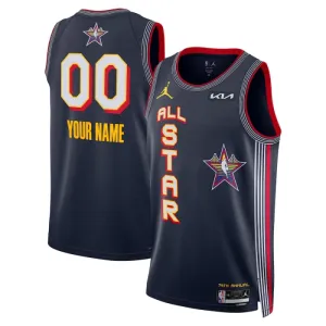 Jordan Trikot Personalisiert All Star 2025 Swingman Navy Für Herren