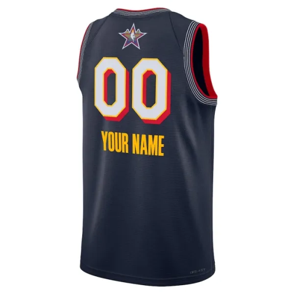 Jordan Trikot Personalisiert All Star 2025 Swingman Navy Für Herren