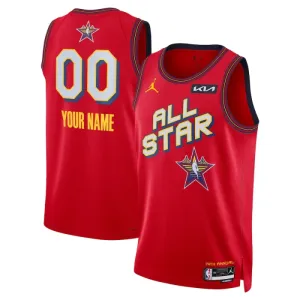 Jordan Trikot Personalisiert All Star 2025 Swingman Rot Für Herren