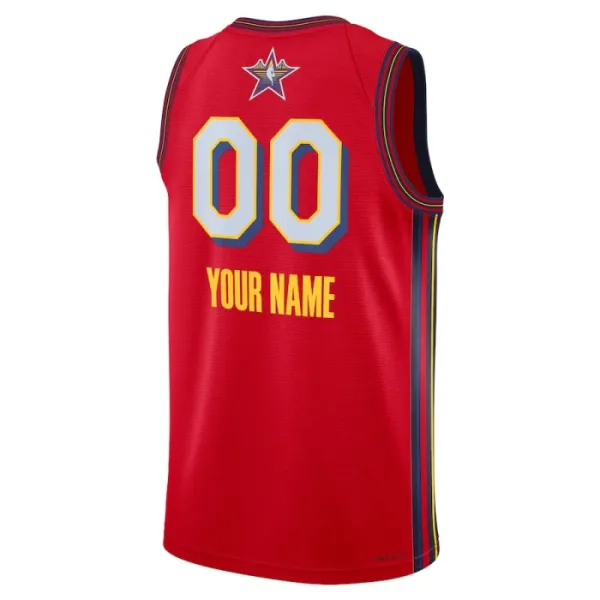 Jordan Trikot Personalisiert All Star 2025 Swingman Rot Für Herren