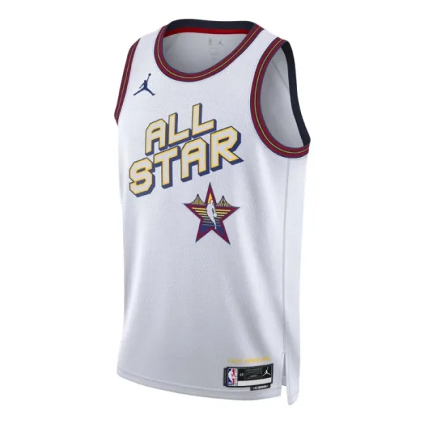 Jordan Trikot Personalisiert All Star 2025 Swingman Weiß Für Herren