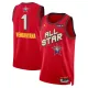 Jordan Victor Wembanyama Trikot All Star 2025 Swingman Rot Für Herren