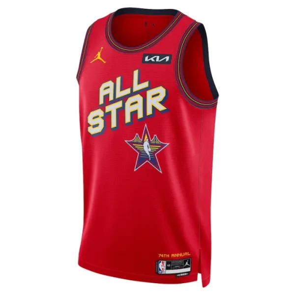 Jordan Victor Wembanyama Trikot All Star 2025 Swingman Rot Für Herren
