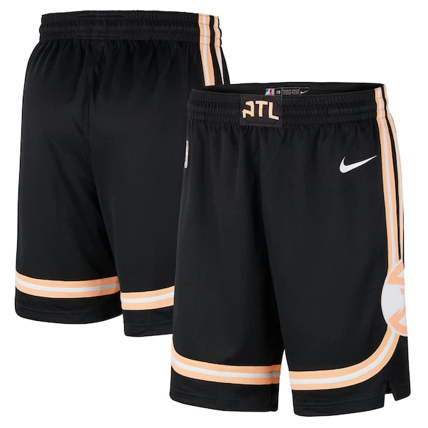 Nike Atlanta Hawks Shorts City Edition 25/26 Swingman Für Herren