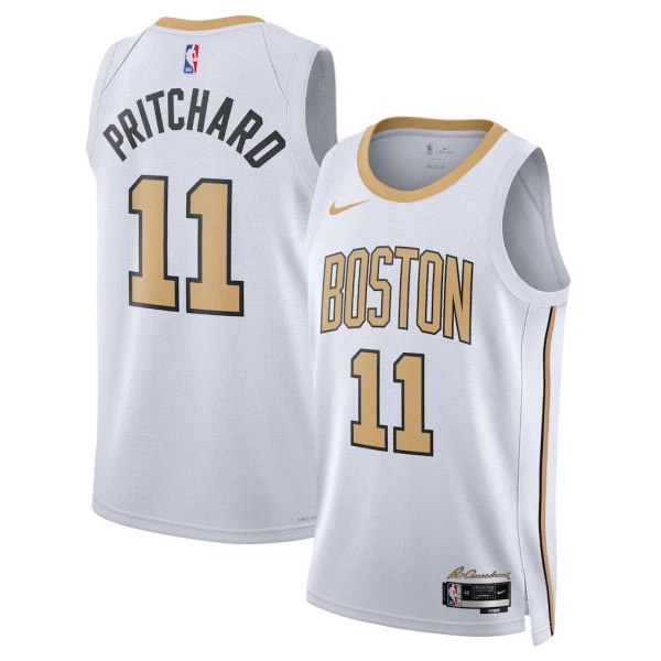 Nike Boston Celtics Payton Pritchard Trikot City Edition 25/26 Swingman Weiß Für Herren Nike Boston Celtics Payton Pritchard Trikot City Edition 25/26 Swingman Weiß Für Herren