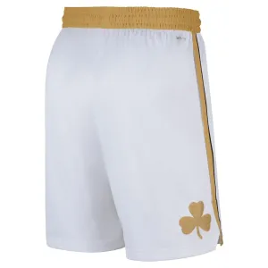 Nike Boston Celtics Shorts City Edition 25/26 Swingman Weiß Für Herren