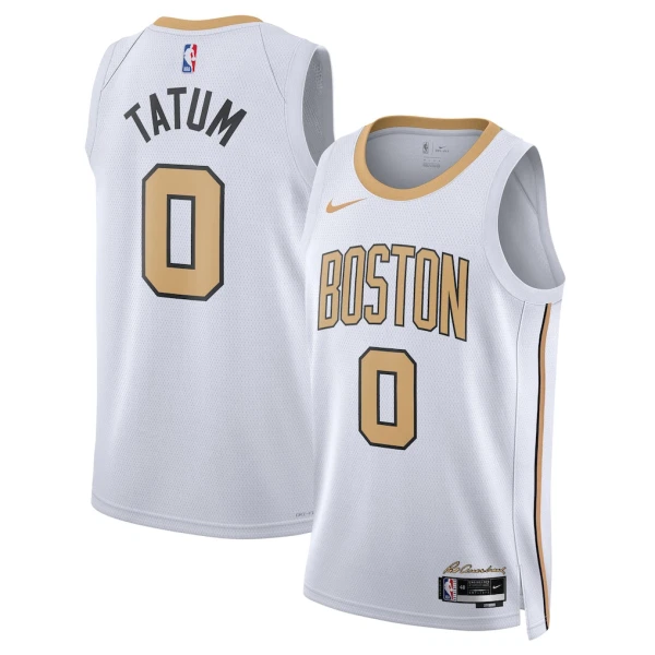 Nike Boston Celtics Tatum Trikot City Edition 25/26 Swingman Weiß Für Herren