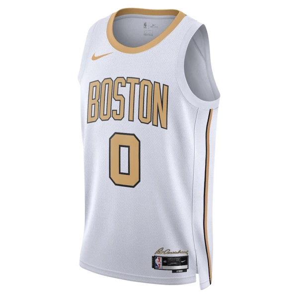 Nike Boston Celtics Tatum Trikot City Edition 25/26 Swingman Weiß Für Herren