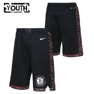 Nike Brooklyn Nets Shorts City Edition 25/26 Swingman Für Kinder