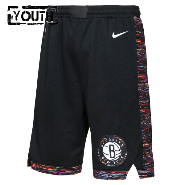 Nike Brooklyn Nets Shorts City Edition 25/26 Swingman Für Kinder