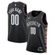 Nike Brooklyn Nets Trikot Personalisiert City Edition 25/26 Swingman Schwarz Für Herren