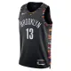 Nike Brooklyn Nets Tyrese Martin Trikot City Edition 25/26 Swingman Schwarz Für Herren