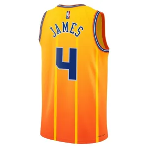 Jordan Charlotte Hornets Sion James Trikot City Edition 25/26 Swingman Gold Für Herren