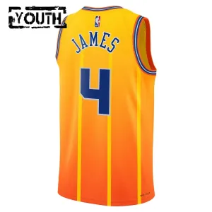 Jordan Charlotte Hornets Sion James Trikot City Edition 25/26 Swingman Gold Für Kinder