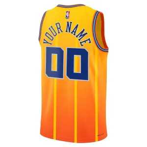 Jordan Charlotte Hornets Trikot Personalisiert City Edition 25/26 Swingman Gold Für Herren