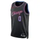 Nike Chicago Bulls Coby Black Trikot City Edition 25/26 Swingman Schwarz Für Herren