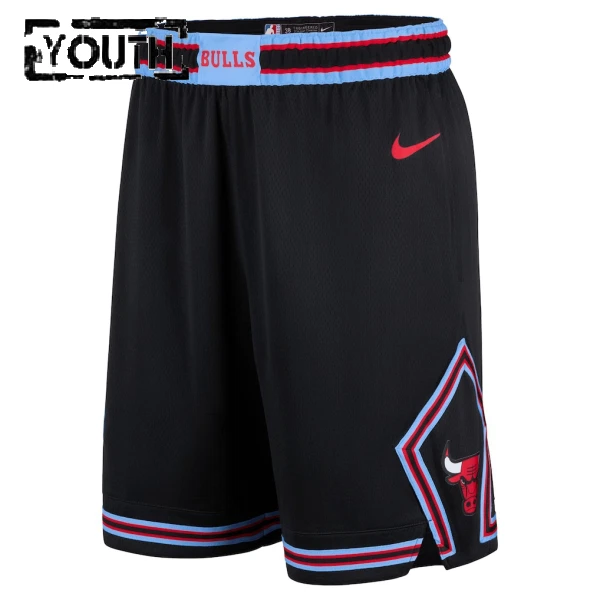 Nike Chicago Bulls Shorts City Edition 25/26 Swingman Für Kinder