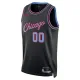Nike Chicago Bulls Trikot Personalisiert City Edition 25/26 Swingman Schwarz Für Herren