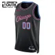 Nike Chicago Bulls Trikot Personalisiert City Edition 25/26 Swingman Schwarz Für Kinder