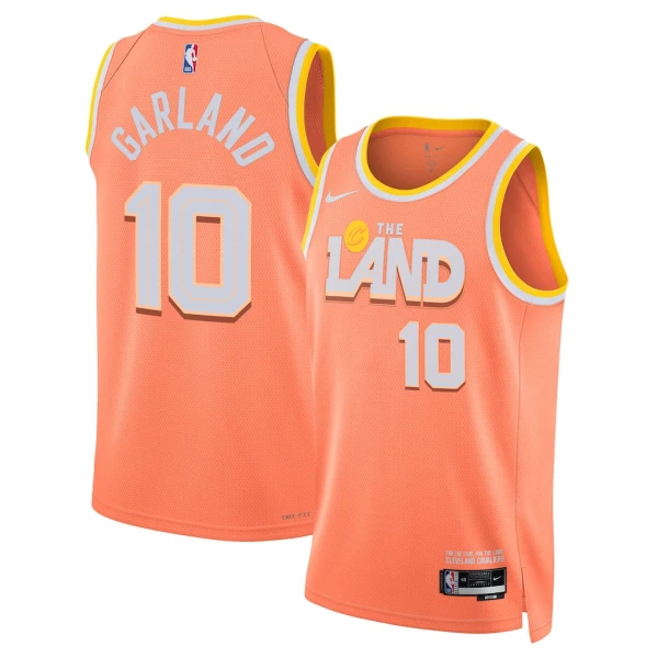 Nike Cleveland Cavaliers Darius Garland Trikot City Edition 25/26 Swingman Orange Für Herren