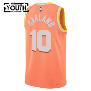Nike Cleveland Cavaliers Darius Garland Trikot City Edition 25/26 Swingman Orange Für Kinder