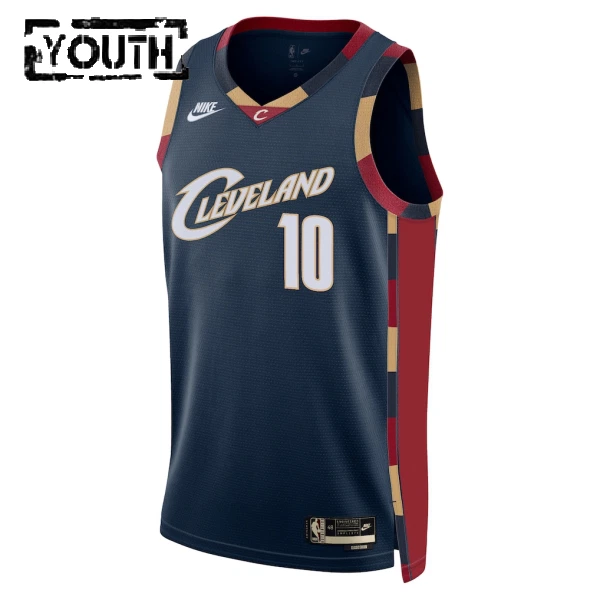 Nike Cleveland Cavaliers Darius Garland Trikot Classic Edition 25/26 Swingman Navy Für Kinder