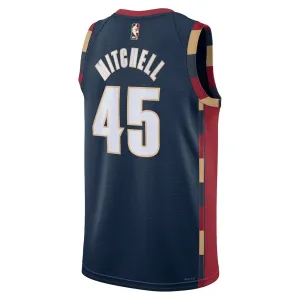 Nike Cleveland Cavaliers Donovan Mitchell Trikot Classic Edition 25/26 Swingman Navy Für Herren