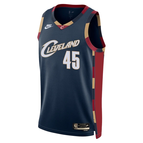 Nike Cleveland Cavaliers Donovan Mitchell Trikot Classic Edition 25/26 Swingman Navy Für Herren