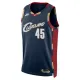 Nike Cleveland Cavaliers Donovan Mitchell Trikot Classic Edition 25/26 Swingman Navy Für Herren