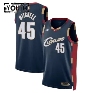 Nike Cleveland Cavaliers Donovan Mitchell Trikot Classic Edition 25/26 Swingman Navy Für Kinder