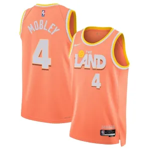 Nike Cleveland Cavaliers Evan Mobley Trikot City Edition 25/26 Swingman Orange Für Herren