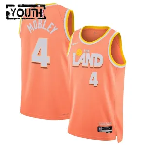Nike Cleveland Cavaliers Evan Mobley Trikot City Edition 25/26 Swingman Orange Für Kinder