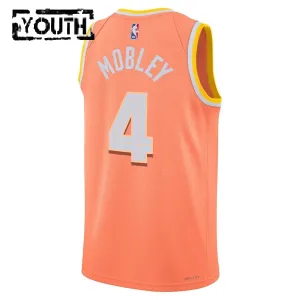 Nike Cleveland Cavaliers Evan Mobley Trikot City Edition 25/26 Swingman Orange Für Kinder