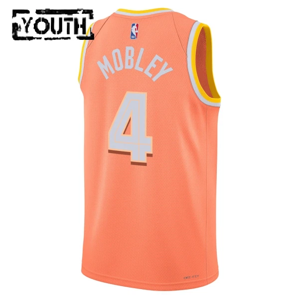 Nike Cleveland Cavaliers Evan Mobley Trikot City Edition 25/26 Swingman Orange Für Kinder