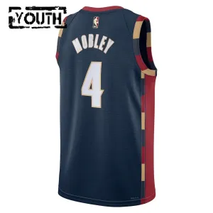 Nike Cleveland Cavaliers Evan Mobley Trikot Classic Edition 25/26 Swingman Navy Für Kinder