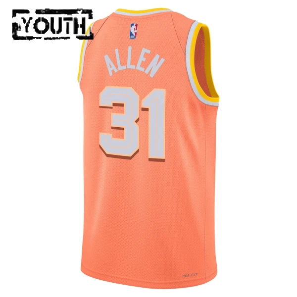 Nike Cleveland Cavaliers Jarrett Allen Trikot City Edition 25/26 Swingman Orange Für Kinder