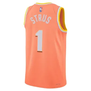 Nike Cleveland Cavaliers Max Strus Trikot City Edition 25/26 Swingman Orange Für Herren