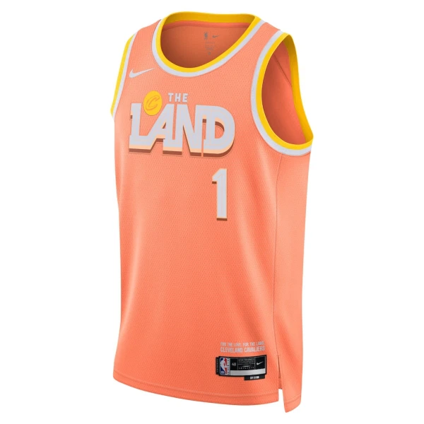 Nike Cleveland Cavaliers Max Strus Trikot City Edition 25/26 Swingman Orange Für Herren