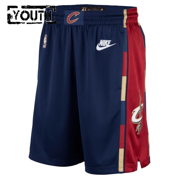 Nike Cleveland Cavaliers Shorts Classic Edition 25/26 Swingman Für Kinder