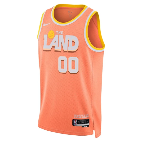 Nike Cleveland Cavaliers Trikot Personalisiert City Edition 25/26 Swingman Orange Für Herren