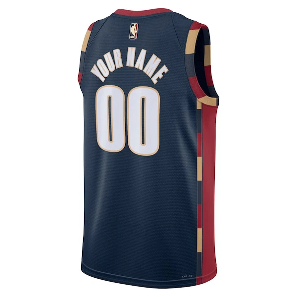Nike Cleveland Cavaliers Trikot Personalisiert Classic Edition 25/26 Swingman Navy Für Herren