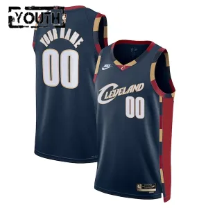 Nike Cleveland Cavaliers Trikot Personalisiert Classic Edition 25/26 Swingman Navy Für Kinder