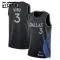 Nike Dallas Mavericks Anthony Davis Trikot City Edition 25/26 Swingman Schwarz Für Kinder